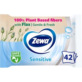 Servețele biodegradabile pentru toaletă, Zewa Sensitive - 1